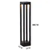 60/80 cm Outdoor Pathway Light Nowoczesne aluminiowe lampy trawnikowe Villa Landscape Pillar Front Fence Bollards