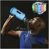 Water Bottle 2.2L Sports Jug Sport Fitness Travel Hiking Large Bottles Drop Delivery Dhdva