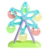 Autres fournitures d'oiseau pour animaux de compagnie Jouet pour perroquets Ferris Wheel Colorful Bowls F0T4