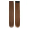 One Piece Double Wig for Women, Invisible and Traceless Increase, Long Straight Patch, 2 Clip Hair Extensions