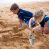 Sand Play Water Fun Baby Beach Toys 2022 Soft Silicone Sandbox مجموعة لعبة الشاطئ لعبة إرسال الأطفال على شاطئ الأدوات المائية الرملية لعبة السباحة 240321