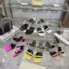 Silk and Satin Slippers for Women's Outerwear, New 2024 Summer Rhinestone Square Toe High Heels, Yellow Shoes, Sexy Slim Heel Sandals