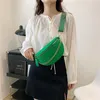 Taille Taschen Kette frauen Fanny Pack Hochwertige Leder Tasche Mode Schulter Crossbody Brust Weibliche Gürtel Geldbörsen