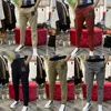 Męskie spodnie designerski wiosna i jesień Nowy swobodny pluszowy kolorowy kolor multi kolorowy duży kieszeń elastyczne wygodne małe stopy modne wszechstronne dla mężczyzn m8yy