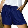 Frauen Shorts Bequeme Frauen Kordelzug Casual Taschen Hohe Taille Mini Kurze Hosen Mujer Frühling Sommer Lose Bequeme Cortos