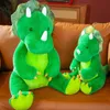 Size Plush Plushies For Giant Long Triceratops Toy Stuffed Green Gift Hug 60-90cm Unqiue H0824 Boy Birthday Dinosaurs Dpsqo