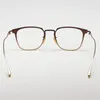 Optiska glasögon för män Kvinnor Retro Designer Walpole Fashion Sheet Glasses Titanium Frame Detaljerad Elasticitet Square Style Anti-Blue Light Lens Plate With Box