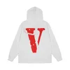 VLONE Sweat à capuche Nouveau coton Lycra tissu réfléchissant lumineux à manches longues décontracté classique mode tendance hommes sweat à capuche taille américaine S-XL 6700