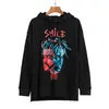 VLONE Hoodie Nieuw Katoen Lycra Stof Heren en Dames Reflecterend lichtgevend Lange mouwen Casual Klassiek Mode Trend Heren Hoodie US SIZE S-XL 6882