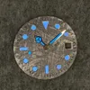 Accessorio per orologio Ago letterale in meteorite da 29 mm adatto a contenere movimenti della serie Pearl 2813 e giapponese 8215