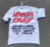 Homens camisetas American Vintage Street Alphabet Imprimir em torno do pescoço sem mangas T-shirt Homens Y2K Harajuku Moda Gótica Camisa Solta