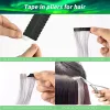 Alicates de aço inoxidável para fita em extensões de cabelo ferramentas de extensão de cabelo de vedação plana para uso profissional de salão de beleza