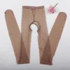 Vrouwen Sokken Winter Warm Gevoerd Thermisch Rekbaar Slanke Magere Legging Broek Been Intimates Opening Sexy Kousen