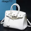 Genuíno couro bk bolsas designer clássico moda feminina camada superior couro puro branco portátil ombro ouro e prata fivela prata artesanal