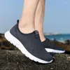 Casual Shoes 2024 Summer Men's Loafers Lightweight Walking Mesh Breathable Comfortable Couple Sneakers