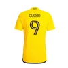 Colombo Crew 2023 2024 Kit Kit de Jersey Kids Man 23/24 Camisa de futebol Casa primária Amarelo After