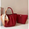 Wholesale Retail Brand Fashion Handbags Red Wedding Bag Brides New Small and High Sense Handheld Special Basket Bucket