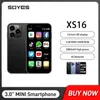 فاخر Super Mini 4G LTE Smart Phone Soyes XS16 3.0 بوصة شاشة صغيرة جدًا MTK6739 3GB 64GB أصغر Android 10.0 SIM هاتف محمول مزدوج