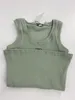 Modemärke tank top färger kvinnor t-shirt stickad tråd lyx sommar toppar ren bomull andas Vest Casual Elasticity Camisole