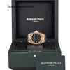 Beliebte Luxus-Armbanduhr AP-Armbanduhr Royal Oak Series 15400OR.OO.D002CR.01 Roségold Herren-Automatik-Mechanik-Sportuhren-Set