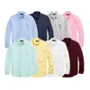 2024 Mens Shirts Top Small Horse Embroidery Blouse Long Sleeve Solid Color Slim Fit Pony Casual Clothing Long-sleeved Shirt Normal Multiple Colour kigo886