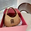 designer bag tote bag womens handbag women straw fabric bag clutch shoulder womenes purse bag fashion vacations bags