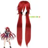 cosplay Costumi anime Liceo DxD Rias Gregory gioco di ruolo vieni parrucca top aderente abbigliamento adulto sexy bambina uniforme Halloween setC24321