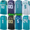 Custom Mens Youth LaMelo Ball Basketball Jersey Brandon Miller Miles Bridges Mark Grant Williams Tre Mann Vasilije Micic Seth Curry Nick Richards Davis Bertans