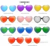 INS Kids sunglasses summer boys girls love heart Dazzle colour coating sun glasses kids's sunblock children beach eyeglass Z0886