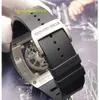 Varumärke Athleisure Watch RM Wrist Watch RM11-01 Automatisk mekanisk klocka 50*42,7mm RM11-01 Titanlegering Grad 5 Titanium Spline Skruv full ihålig