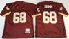 Football Vintage 71 Maillots Charles Mann 17 Doug Williams 44 John Riggins 28 Darrell Green 21 Sean Taylor 9 Sonny Jurgensen 68 Russ Grimm 70 Sam Huff 33 Sammy Baugh