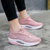 Skor Spring New High Quali Women Vulcanized Shoes For Women Breattable Light Big Sneakers Air Cushion Nonslip Shoes Woman Woman