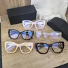 Gafas de sol La montura de las gafas se puede combinar con lentes miopes Rostro femenino Maquillaje transparente fino Hombre Ins Wind 18WF