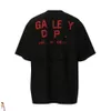 Męskie koszulki Galary Dept Despt Designer Summer Galary Shirts Alphabet Printed Star Te same zaokrąglenia Krótkie rękawe T-shirt dla mężczyzn i kobiet w wysokości 679