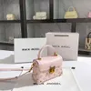 Factory Sells Branded Designer Handbags Online at 75% Discount Group Embossed Pink Bag New High-end Feel