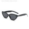Designer Gentle GM Lunettes de soleil 2023 Nouvelles lunettes de soleil Y2k GM Premium Sense Ins Spicy Girl Cat Eye Lunettes de soleil polarisées pour femmes