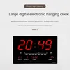 Zegary ścienne LED Perpetual Calendar Electronic Clock Digital Alarm Temperatura