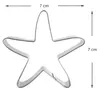 Party Decoration Ocean Series Mold Anti-rust Baking Tools Stainless Steel Seashells Cookie Tool Biscuit Cutter Easy Demoulding Cake