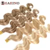 Extensions Body Wave Nano Ring Hair Extensions 1B# Natural Black Microlinks Hair Extensions 100% Human Hair Micro Bead Pre Bonded 1226Inch