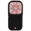 محمولة Mini Fan USB قابلة لإعادة الشحن مع Power Bank Handheld Fans Desk القابلة للتعديل Air Air Cooler Home Outdoor Travel