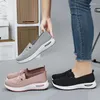 Scarpe Casual moda donna Sneakers piatte in mesh traspirante da passeggio 2024 calzature femminili rosa vulcanizzate da palestra