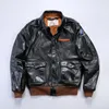 Eastman 16159 Plant-Tanned Tea Core Horse Jacket Classic A2 Flight Suit Wax와 야채 태닝 오일