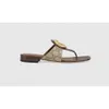 Новые брендовые сандалии для обуви gicci серии G, классический стиль, детали, идеальная индивидуальная подкладка из ткани/кожи, овчины, размер 35-42