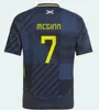 2024 Euro Cup Escocia Camisa de fútbol 150 aniversario Jerseys Blue Special Edition Tierney Dykes Adams Football Shirt 24 25 Christie McGregor Kits Kit