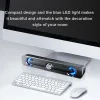 Alto -falantes v111 alto -falante de computador usb wired poderoso bar estéreo subwoofer bass storer sround box para pc laptop telefone tablet mp3