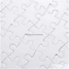 Kunst und Handwerk Sublimation Puzzle A4 Größe DIY Blank Puzzles Weißes Puzzle Wärmedruck Transfer Handgemachtes Geschenk9437379 Drop Lieferung Ho Dhcnn