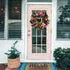 Dekorativa blommor Simulering Peony Flower Ring Home Decoration Wreath Door Hanging Silk Wall