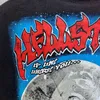 Meilleure qualité Hellstar Studio 2024 Nouveau T-shirt Meichao Haute qualité avant et arrière grand imprimé marque de mode américaine à manches courtes hommes et femmes