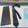 Designer de luxe Hommes Cravate d'affaires Cravates en soie de luxe Lettre de haute qualité Animal Main Triangle Lettre Imprimer Dames Cravate Accessoires de mode