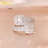 Designer Jewelry Hot Selling Hip Hop S925 VVS Moissanite Wholesale price baguette men gold plated sterling silver pass diamond testermoissanite